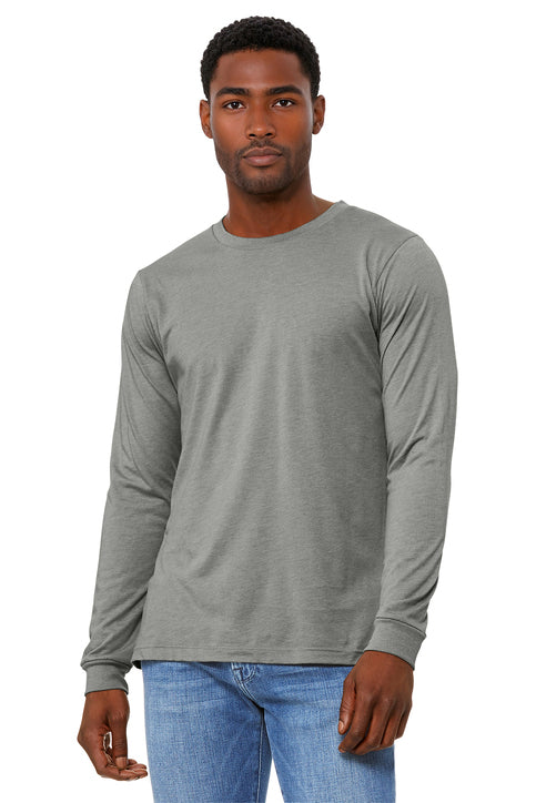 BELLA+CANVAS Unisex Heather CVC Long Sleeve Tee