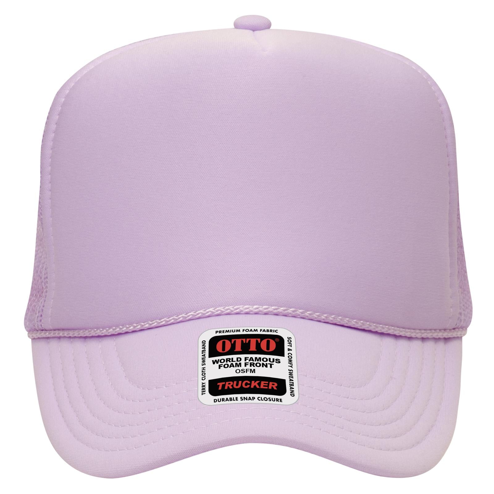 OTTO CAP 5 Panel High Crown Mesh Back Trucker Hat Adult - Parkerbuilt HQ