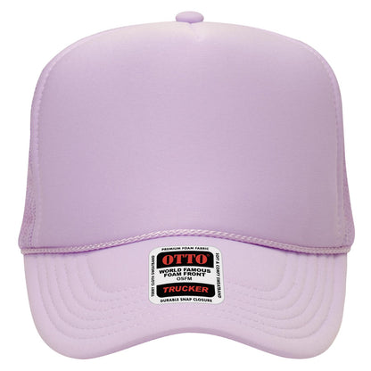 OTTO CAP 5 Panel High Crown Mesh Back Trucker Hat Adult - Parkerbuilt HQ