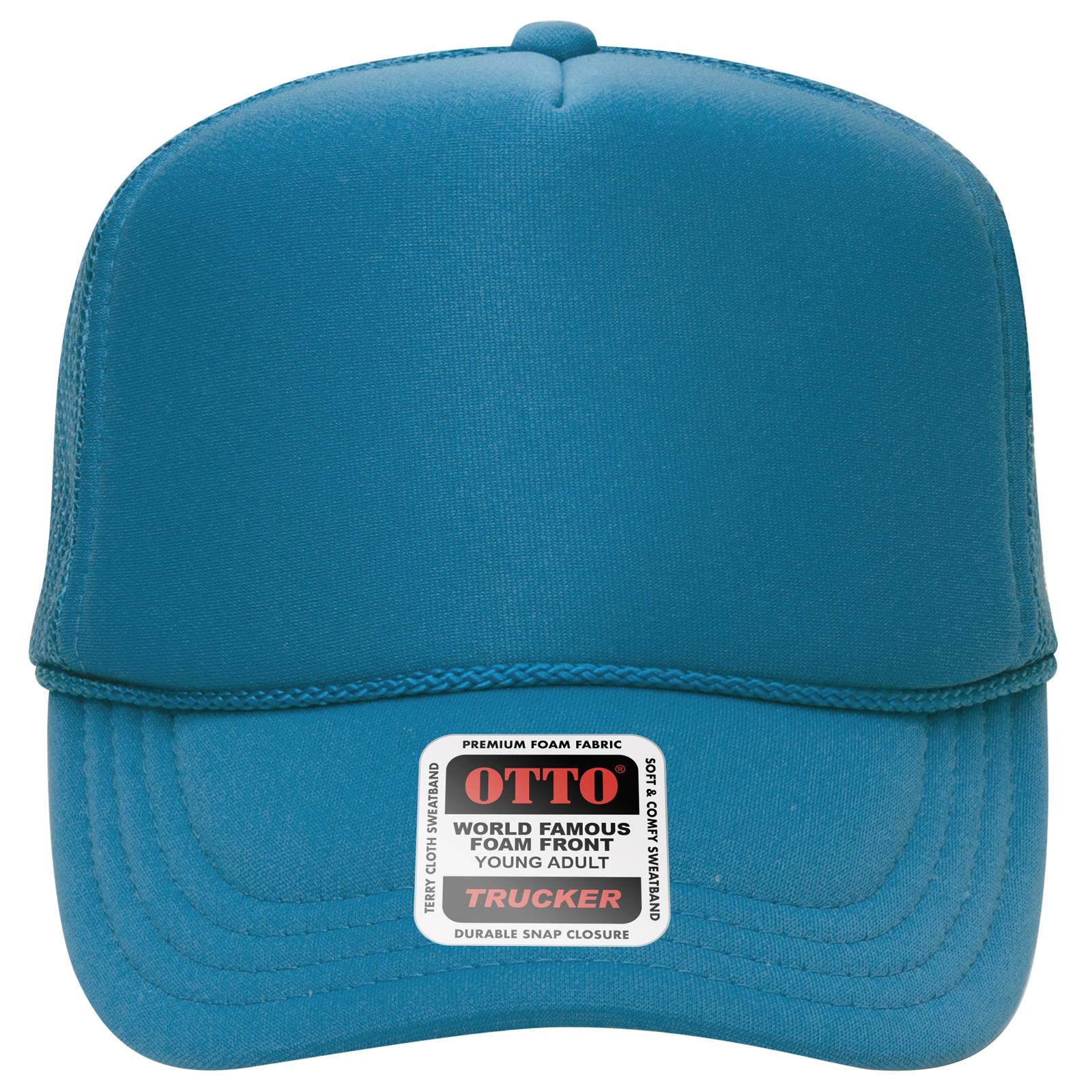 OTTO CAP 5 Panel High Crown Mesh Back Trucker Hat (Young Adult) - Parkerbuilt HQ