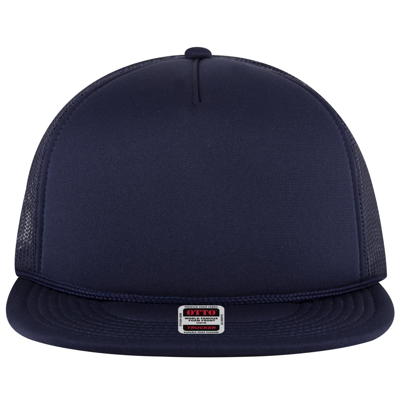 OTTO CAP 5 Panel Pro Style Mesh Back Trucker Snapback Hat - Parkerbuilt HQ