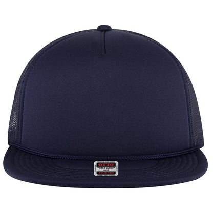 OTTO CAP 5 Panel Pro Style Mesh Back Trucker Snapback Hat - Parkerbuilt HQ