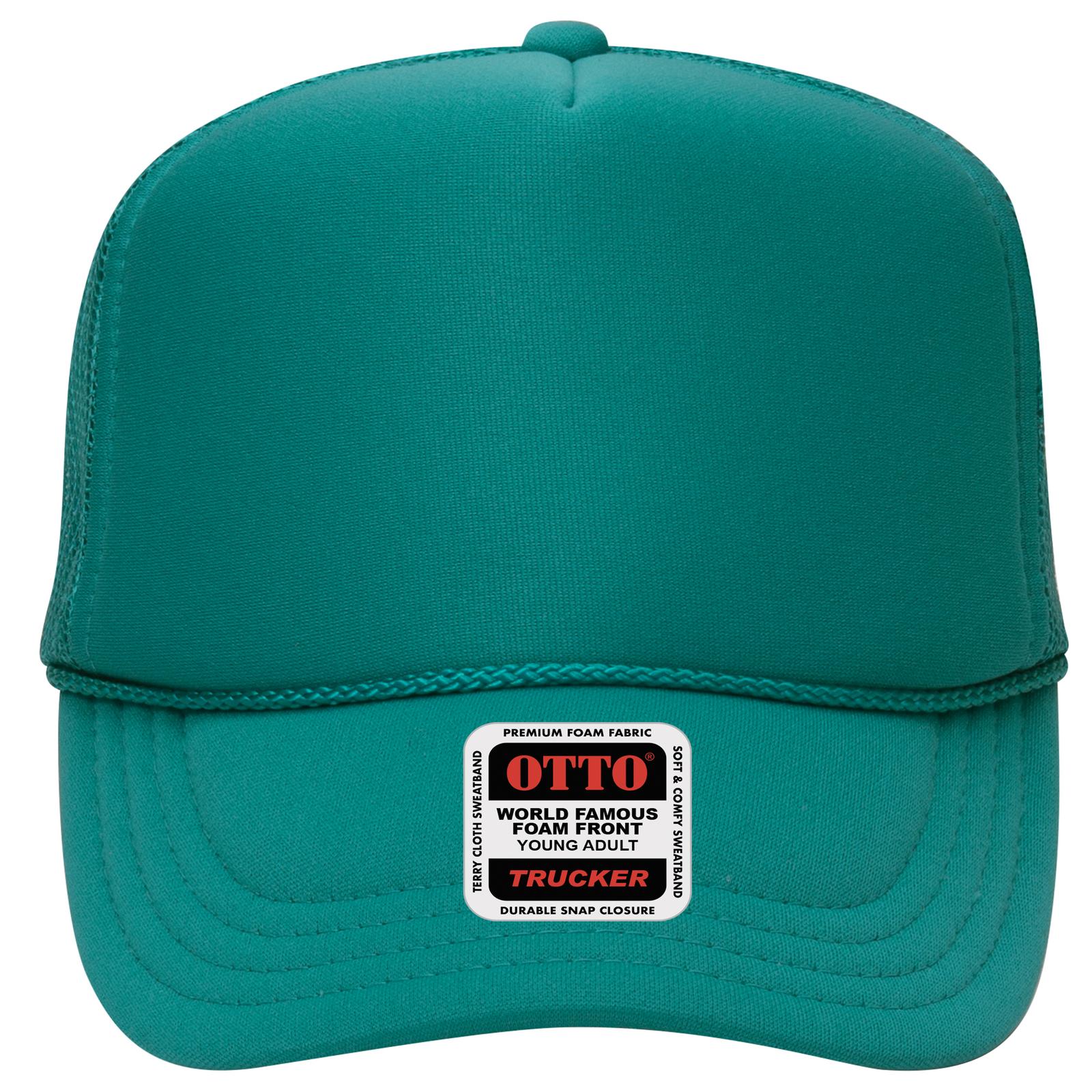 OTTO CAP 5 Panel High Crown Mesh Back Trucker Hat (Young Adult) - Parkerbuilt HQ