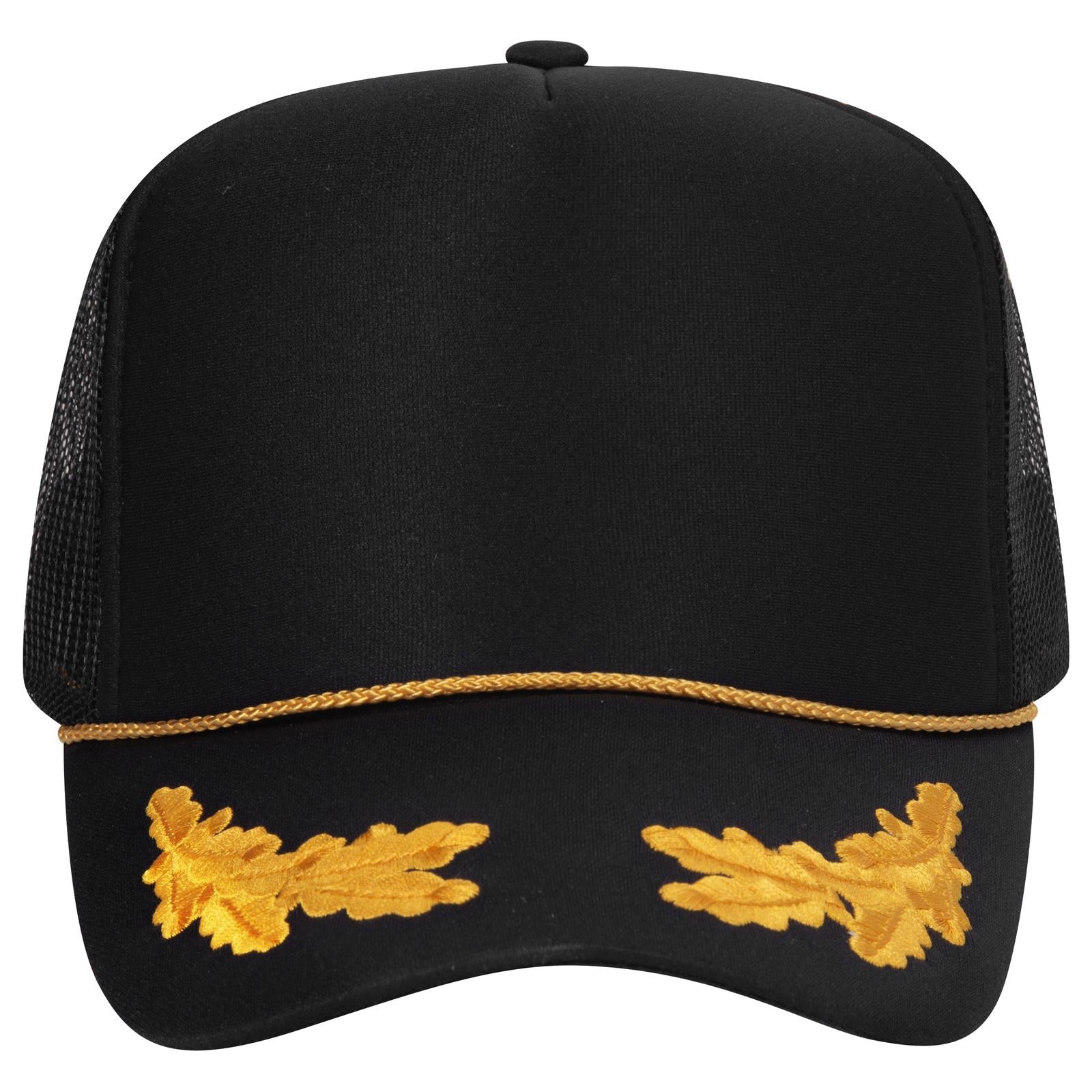 OTTO CAP 5 Panel High Crown Mesh Back Trucker Hat Adult - Parkerbuilt HQ