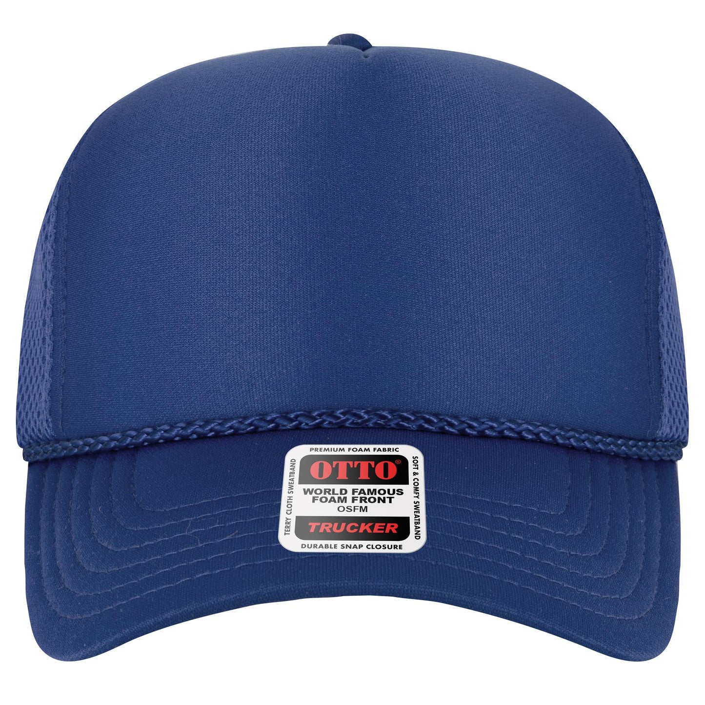 OTTO CAP 5 Panel High Crown Mesh Back Trucker Hat