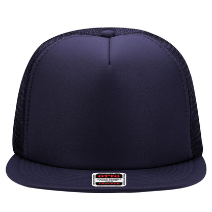 OTTO CAP "OTTO SNAP" 5 Panel High Crown Mesh Back Trucker Hat - Parkerbuilt HQ