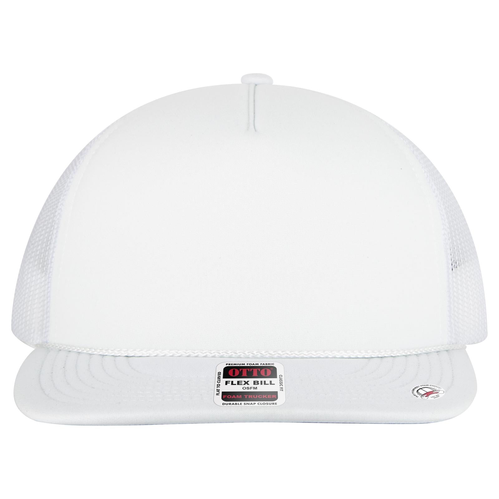 OTTO CAP "OTTO SNAP" 5 Panel Pro Style Mesh Back Trucker Snapback Hat - Parkerbuilt HQ