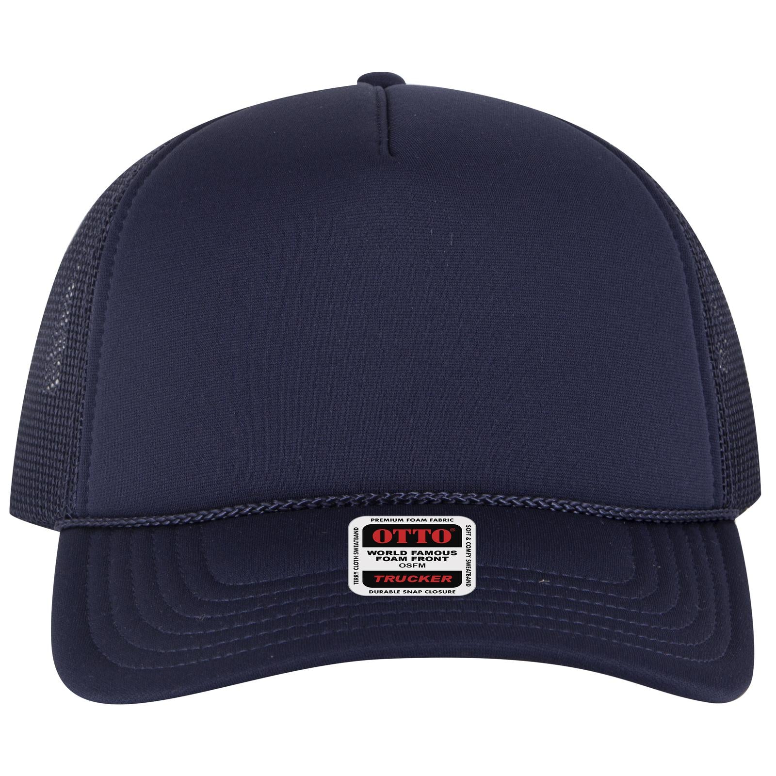 OTTO CAP 5 Panel Low Profile Mesh Back Trucker Hat - Parkerbuilt HQ