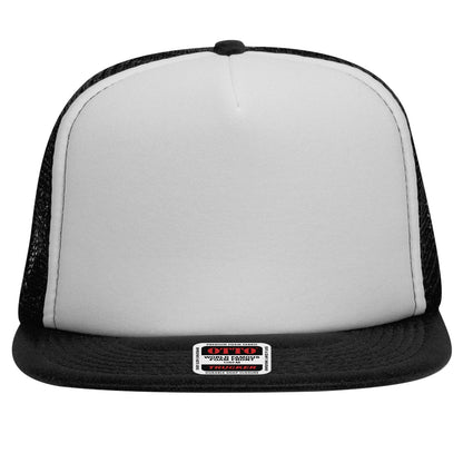 OTTO CAP "OTTO SNAP" 5 Panel High Crown Mesh Back Trucker Hat - Parkerbuilt HQ