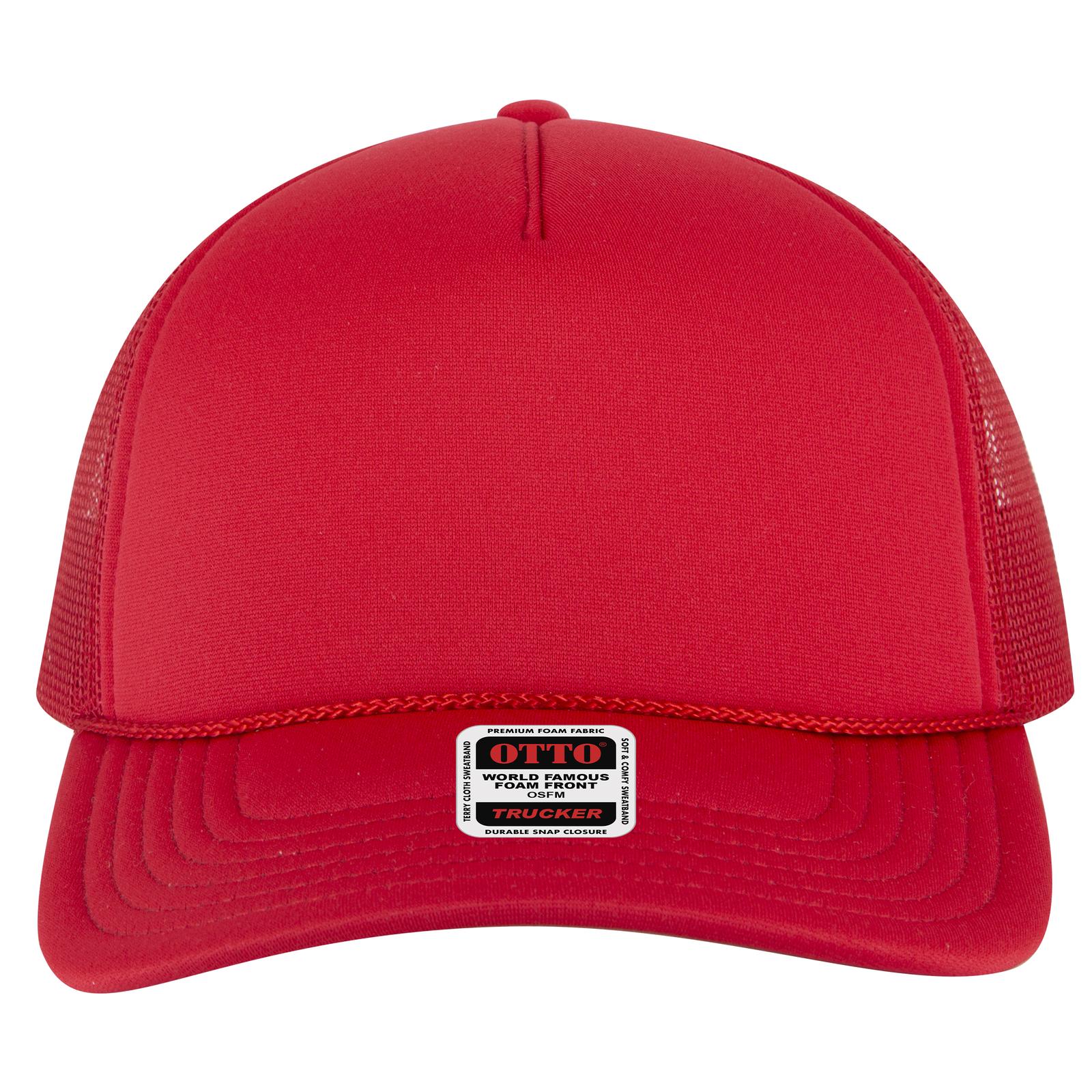 OTTO CAP 5 Panel Low Profile Mesh Back Trucker Hat - Parkerbuilt HQ