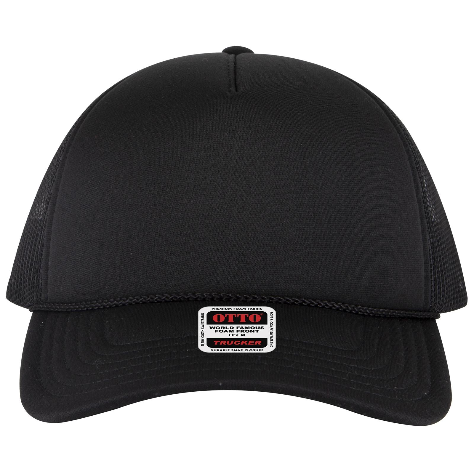 OTTO CAP 5 Panel Low Profile Mesh Back Trucker Hat - Parkerbuilt HQ