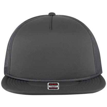 OTTO CAP 5 Panel Pro Style Mesh Back Trucker Snapback Hat - Parkerbuilt HQ