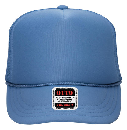 OTTO CAP 5 Panel High Crown Mesh Back Trucker Hat (Young Adult) - Parkerbuilt HQ