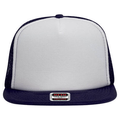 OTTO CAP "OTTO SNAP" 5 Panel High Crown Mesh Back Trucker Hat - Parkerbuilt HQ
