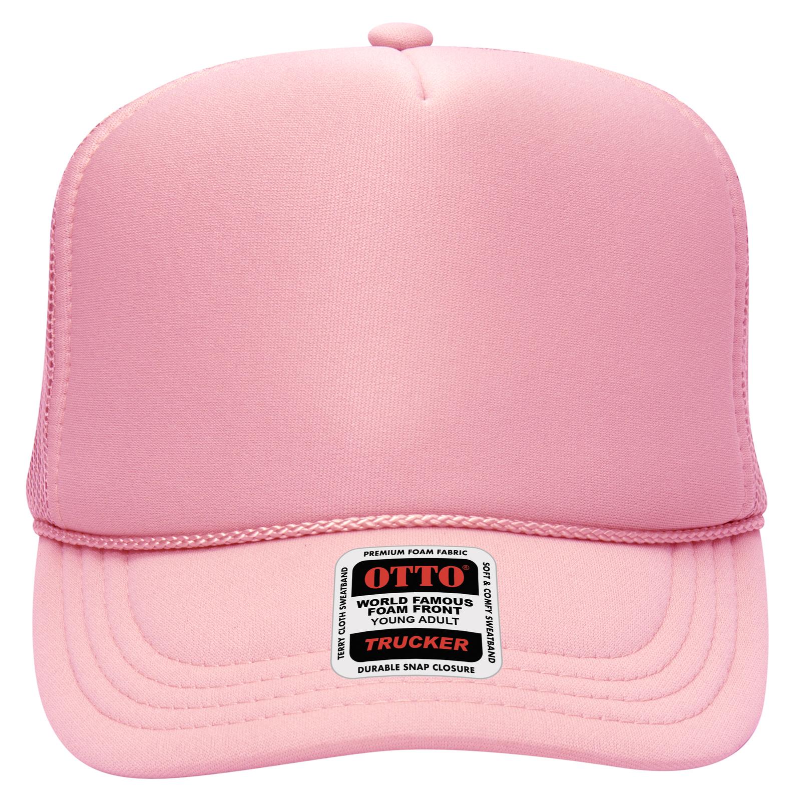OTTO CAP 5 Panel High Crown Mesh Back Trucker Hat (Young Adult) - Parkerbuilt HQ