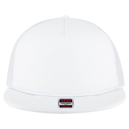 OTTO CAP 5 Panel Pro Style Mesh Back Trucker Snapback Hat - Parkerbuilt HQ