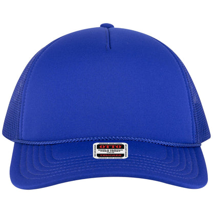 OTTO CAP 5 Panel Low Profile Mesh Back Trucker Hat - Parkerbuilt HQ