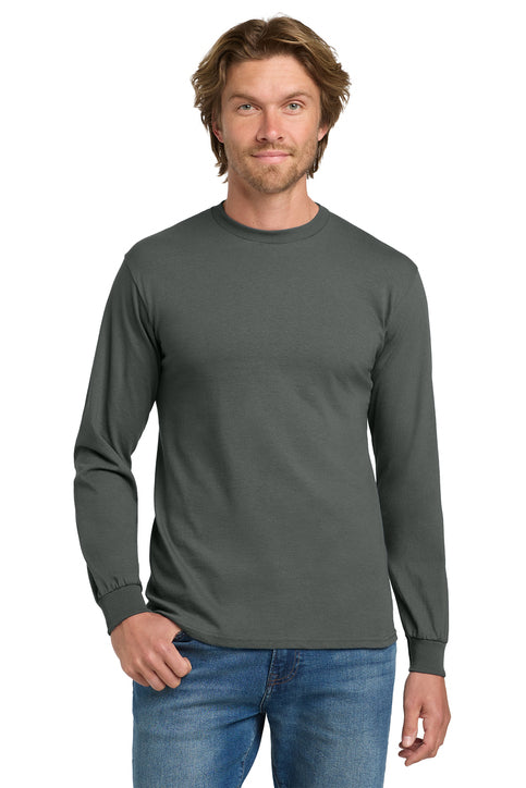 Gildan Heavy Cotton 100% Cotton Long Sleeve T-Shirt