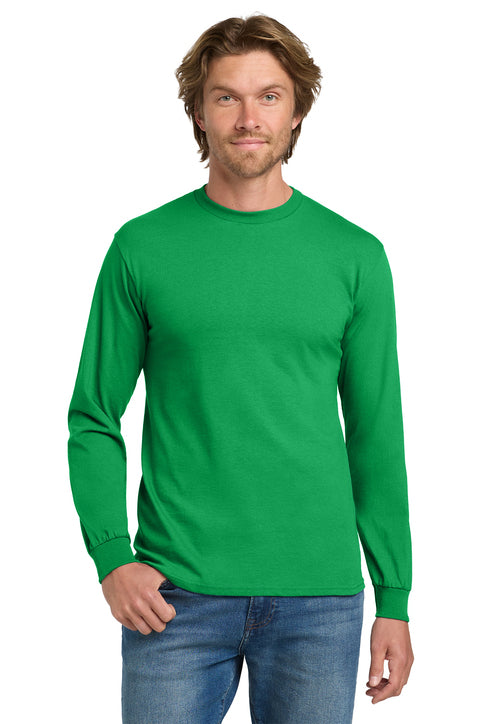 Gildan Heavy Cotton 100% Cotton Long Sleeve T-Shirt