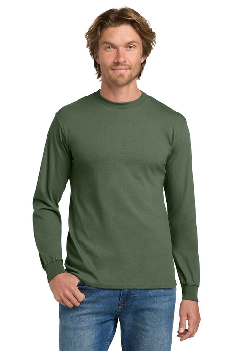 Gildan Heavy Cotton 100% Cotton Long Sleeve T-Shirt