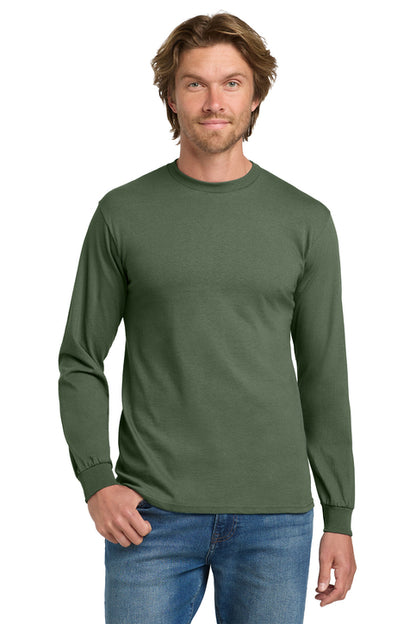 Gildan Heavy Cotton 100% Cotton Long Sleeve T-Shirt