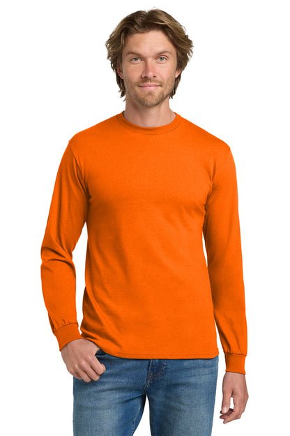 Gildan Heavy Cotton 100% Cotton Long Sleeve T-Shirt