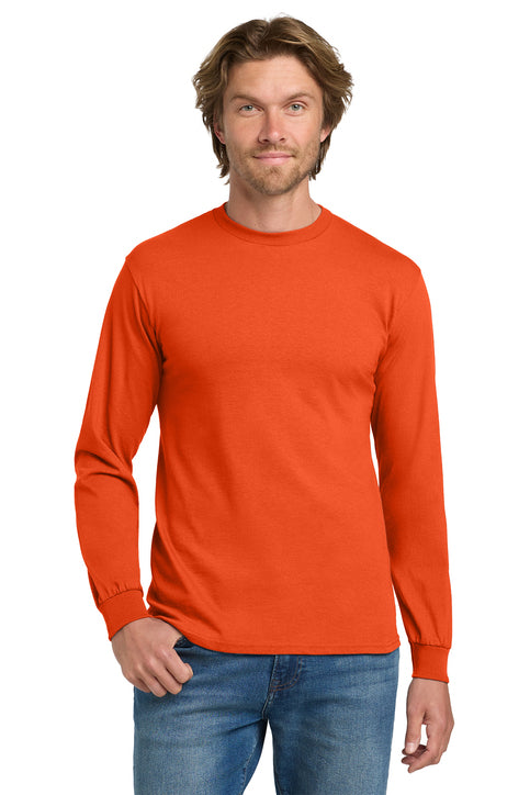 Gildan Heavy Cotton 100% Cotton Long Sleeve T-Shirt