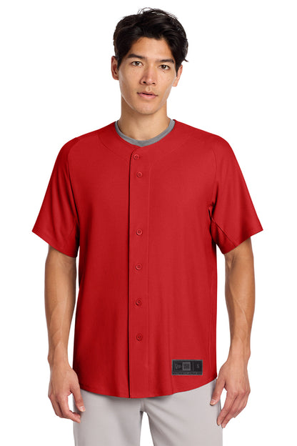 New Era Diamond Era Full-Button Jersey (NEA220)