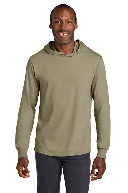 Jerzees Classics Unisex Cotton Long Sleeve Hooded T-Shirt