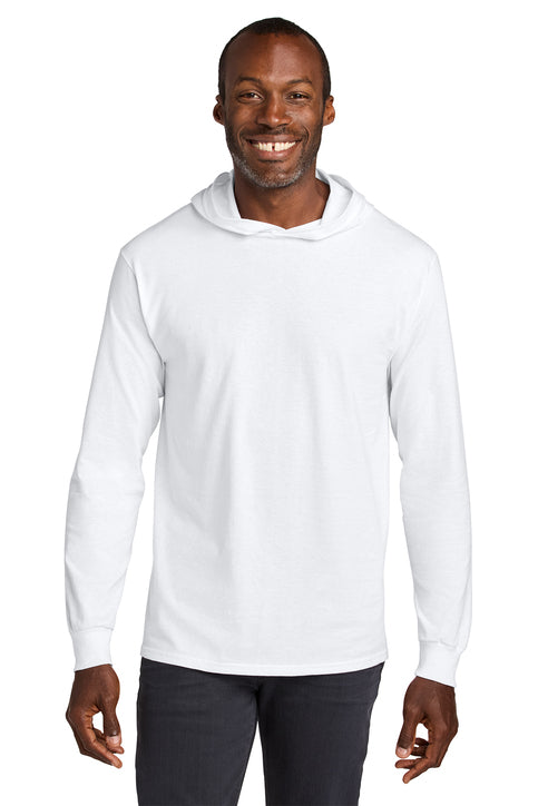 Jerzees Classics Unisex Cotton Long Sleeve Hooded T-Shirt