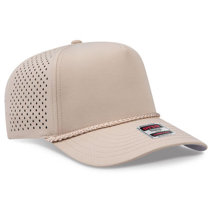 OTTO CAP® OTTO COMFY FIT® 5 Panel Mid Profile Perforated Baseball Cap