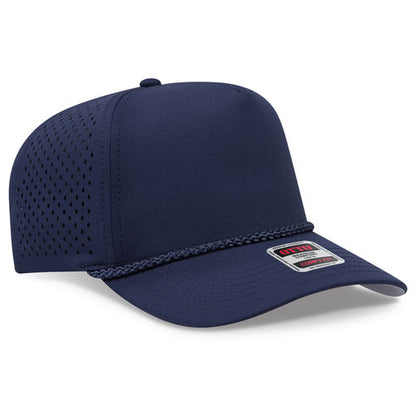 OTTO CAP® OTTO COMFY FIT® 5 Panel Mid Profile Perforated Baseball Cap
