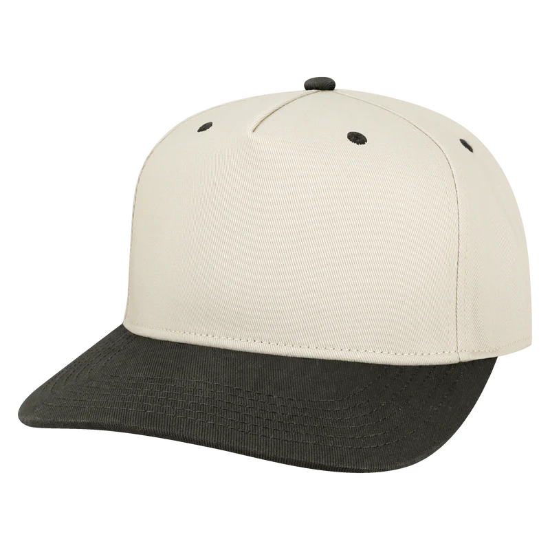 Youth Heritage Twill 5 Panel Adj Hat - Parkerbuilt HQ