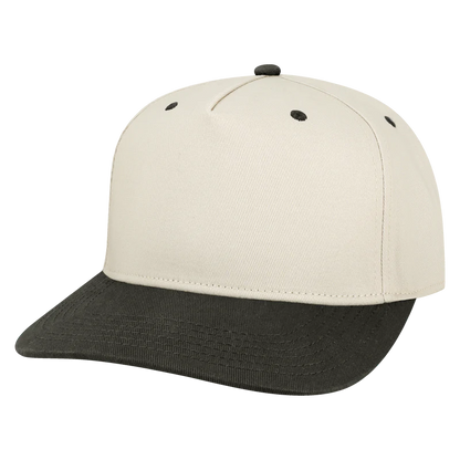 Youth Heritage Twill 5 Panel Adj Hat - Parkerbuilt HQ