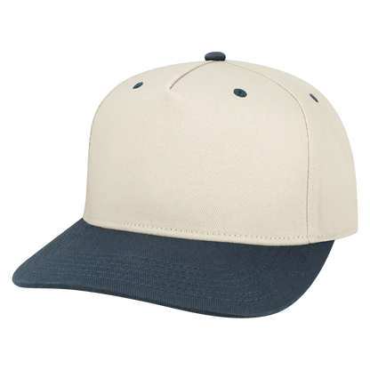 Youth Heritage Twill 5 Panel Adj Hat - Parkerbuilt HQ