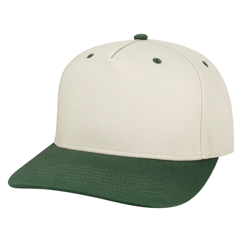 Youth Heritage Twill 5 Panel Adj Hat - Parkerbuilt HQ