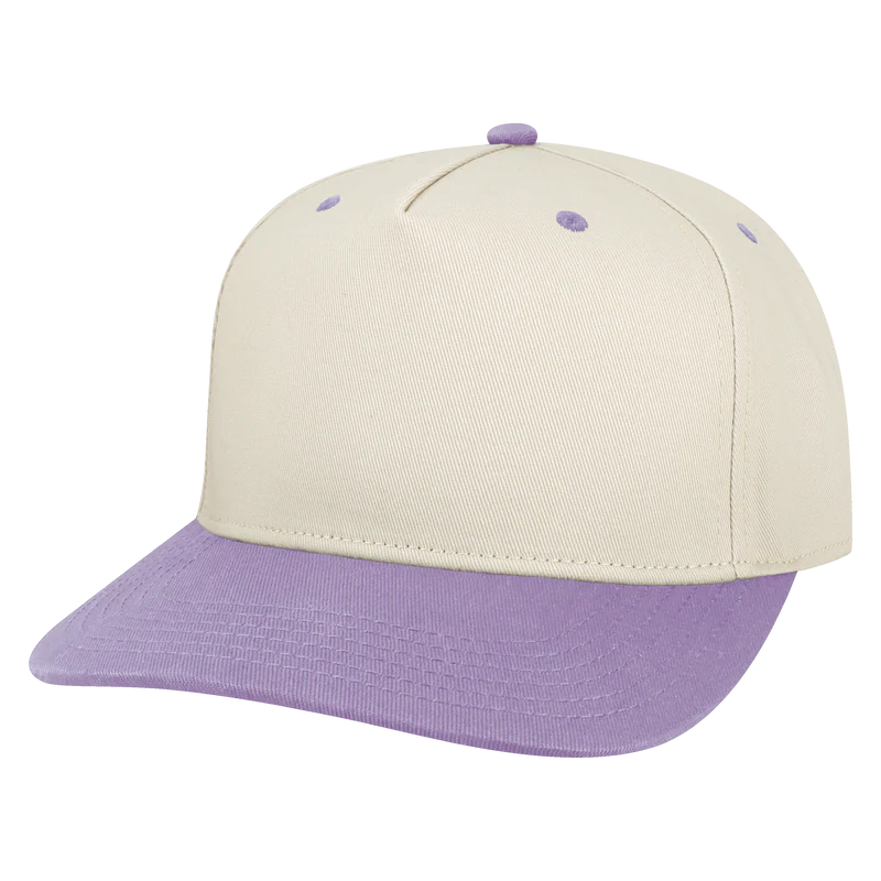 Youth Heritage Twill 5 Panel Adj Hat - Parkerbuilt HQ