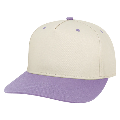 Youth Heritage Twill 5 Panel Adj Hat - Parkerbuilt HQ